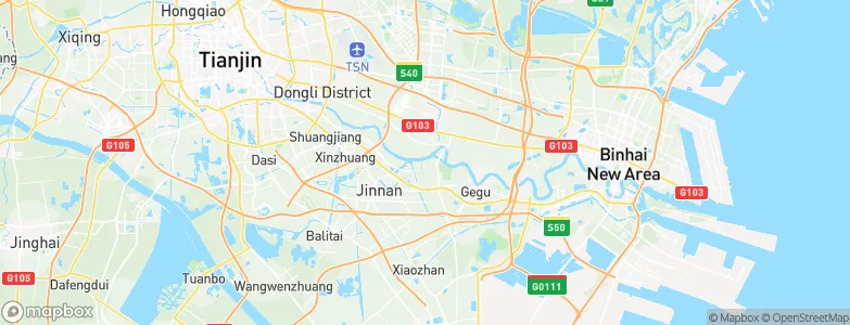 Dongnigu, China Map