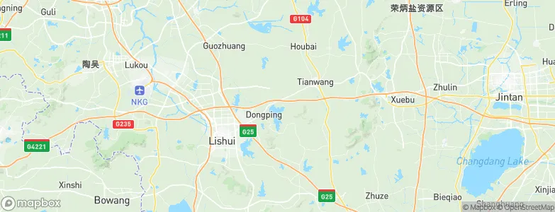 Dongping, China Map