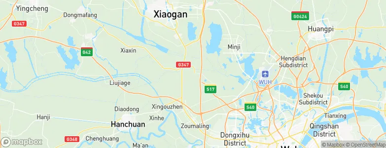 Dongshan, China Map