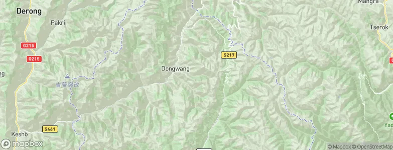 Dongwang, China Map