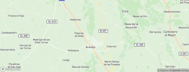 Donhierro, Spain Map