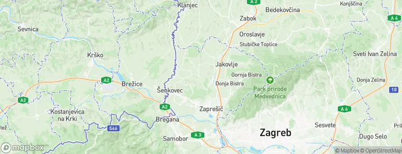 Donja Pušća, Croatia Map