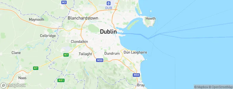 Donnybrook, Ireland Map