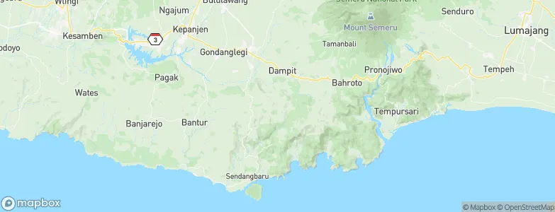 Donorejo, Indonesia Map