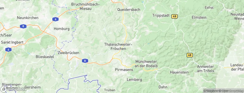 Donsieders, Germany Map