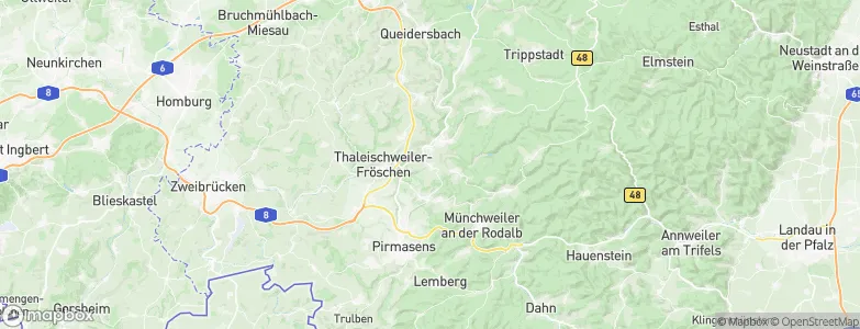 Donsieders, Germany Map