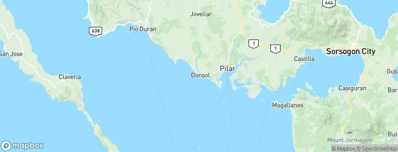 Donsol, Philippines Map