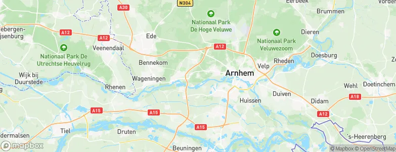Doorwerth, Netherlands Map
