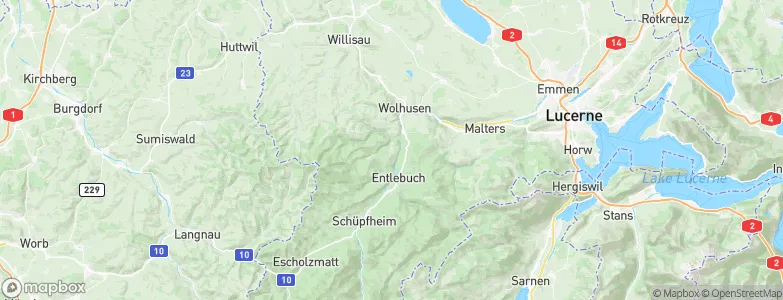 Doppleschwand, Switzerland Map