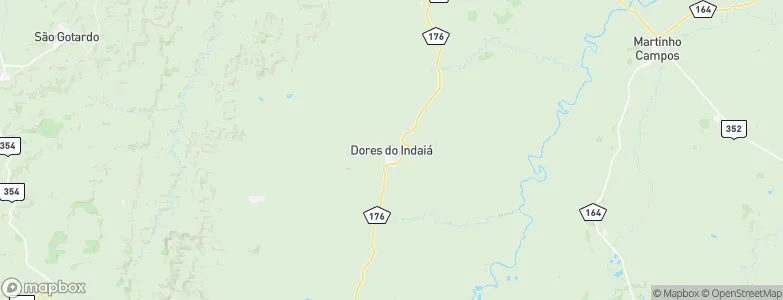 Dores do Indaiá, Brazil Map