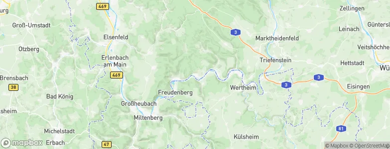 Dorfprozelten, Germany Map