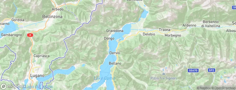 Dorio, Italy Map