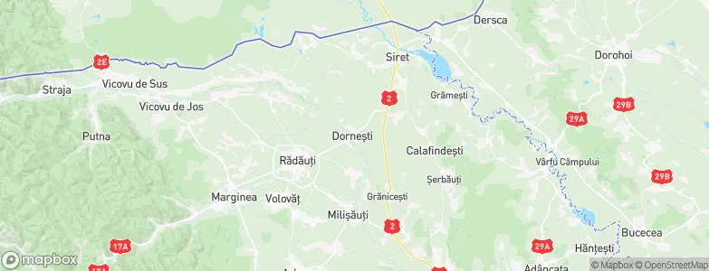 Dorneşti, Romania Map