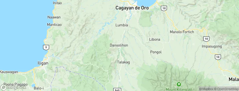 Dorsalanam, Philippines Map