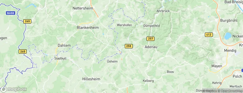 Dorsel, Germany Map