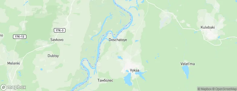 Doschatoye, Russia Map