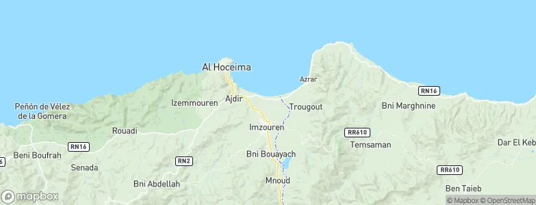 Douar Imajjodene, Morocco Map