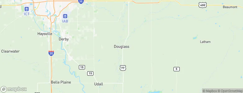 Douglass, United States Map