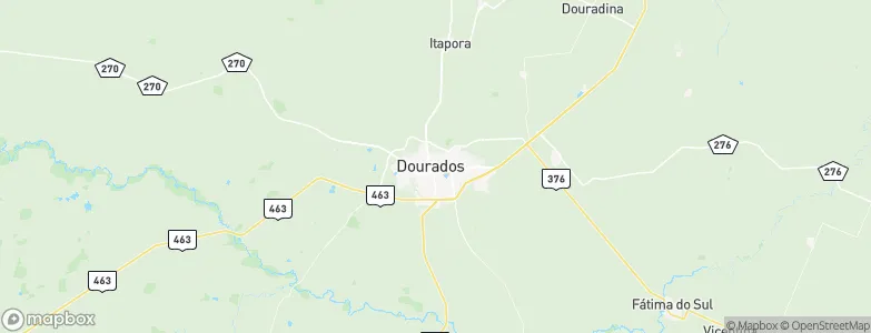 Dourados, Brazil Map
