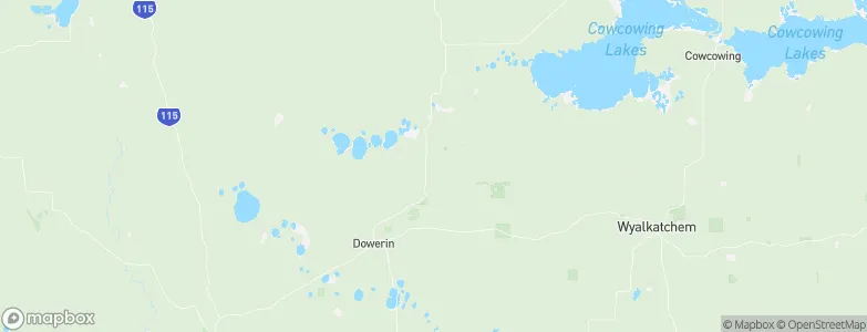 Dowerin, Australia Map