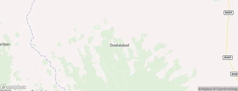 Dowlatābād, Afghanistan Map