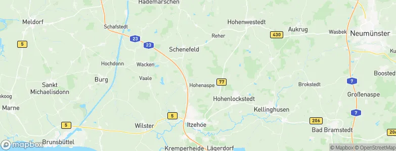 Drage, Germany Map
