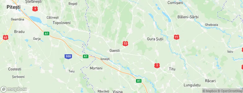 Dragodana, Romania Map