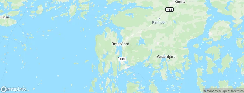 Dragsfjärd, Finland Map
