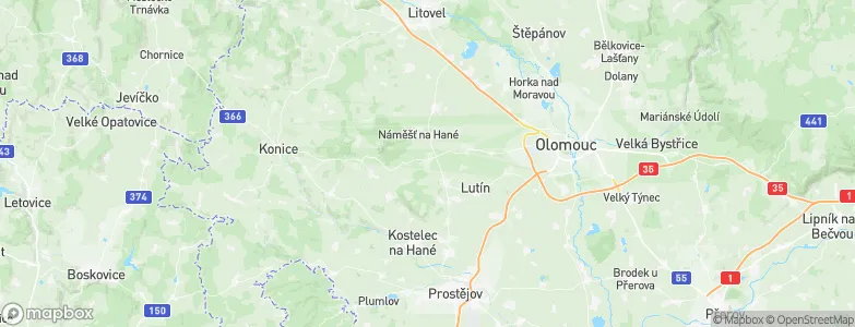 Drahanovice, Czechia Map
