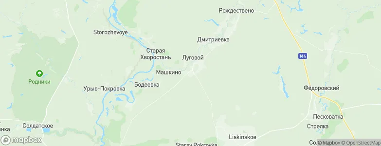 Drakino, Russia Map