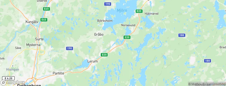 Drängsered, Sweden Map
