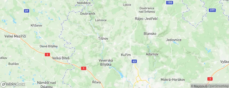 Drásov, Czechia Map
