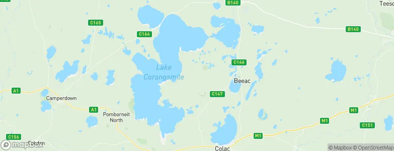 Dreeite, Australia Map