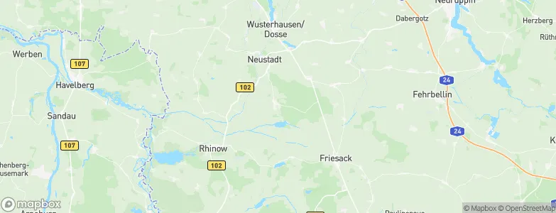 Dreetz, Germany Map