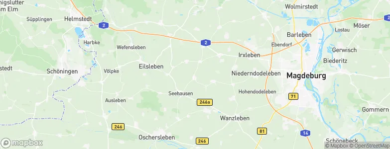 Dreileben, Germany Map