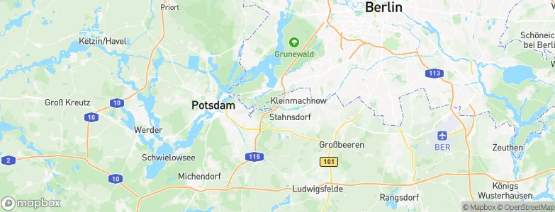 Dreilinden, Germany Map