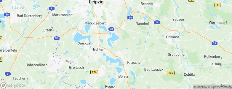 Dreiskau-Muckern, Germany Map