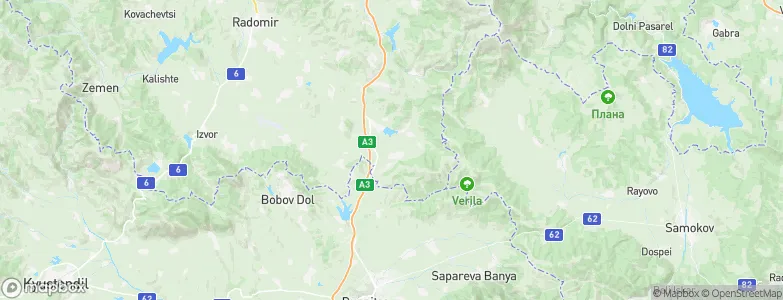 Dren, Bulgaria Map