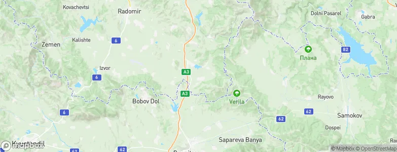 Dren, Bulgaria Map