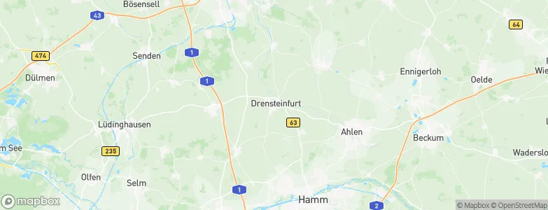Drensteinfurt, Germany Map