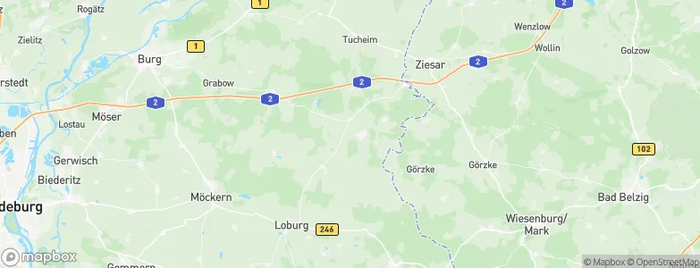 Drewitz, Germany Map