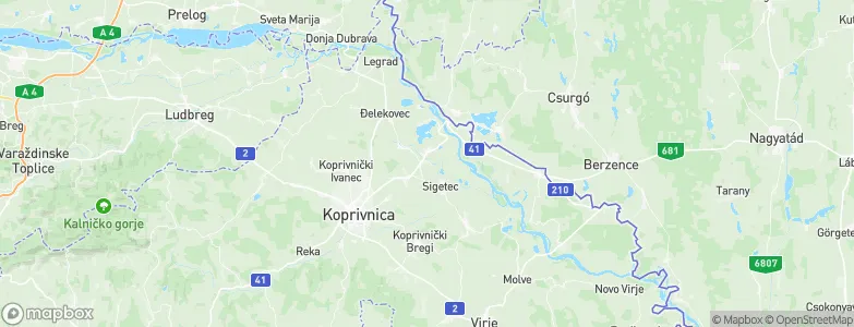 Drnje, Croatia Map