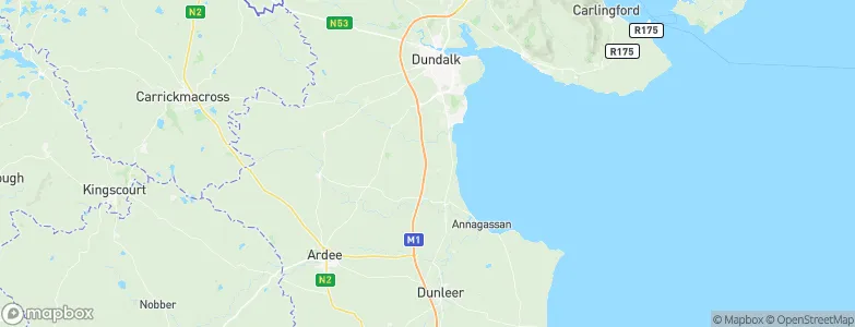 Dromiskin, Ireland Map