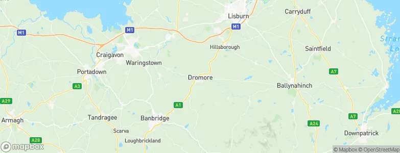 Dromore, United Kingdom Map