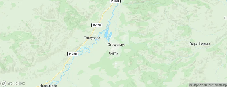 Drovyanaya, Russia Map