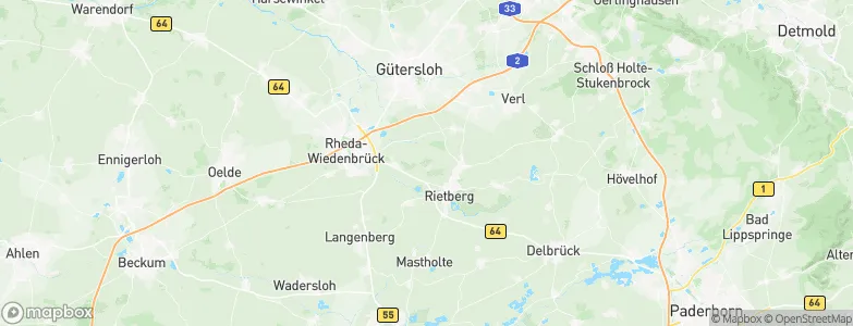 Druffel, Germany Map