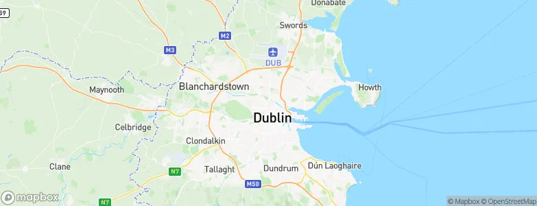 Drumcondra, Ireland Map