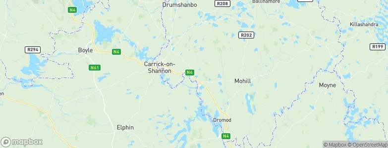Drumsna, Ireland Map