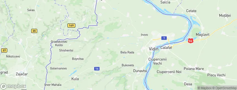 Druzhba, Bulgaria Map
