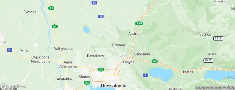 Drymós, Greece Map